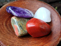 Polished Assortment Of Tumbled Stones x 3 Kg Lot From Southern Africa