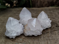 Natural Cactus Flower Spirit Quartz Clusters x 35 From South Africa