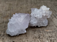 Natural Cactus Flower Spirit Quartz Clusters x 35 From South Africa