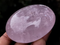 Polished Rose Quartz Palm Stones x 12 From Ambatondrazaka, Madagascar