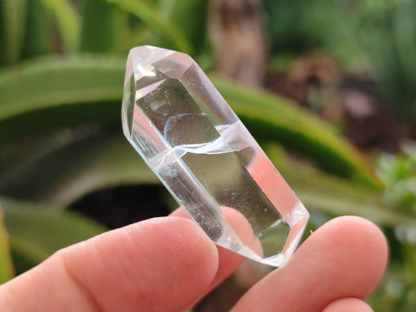 Polished Double Terminated Clear Quartz Crystals x 20 From Madagascar