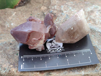 Natural Red Hematoid Quartz Crystals x 35 From Karoi, Zimbabwe