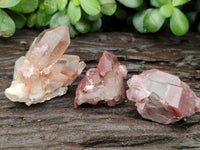 Natural Red Hematoid Quartz Crystals x 35 From Karoi, Zimbabwe