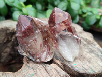 Natural Red Hematoid Quartz Crystals x 35 From Karoi, Zimbabwe