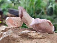 Natural Red Hematoid Quartz Crystals x 35 From Karoi, Zimbabwe