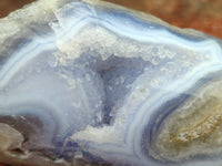 Polished Blue Lace Agate Geodes x 12 From Malawi