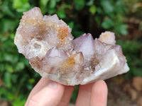 Natural Amethyst Spirit Quartz Clusters x 6 From Boekenhouthoek, South Africa