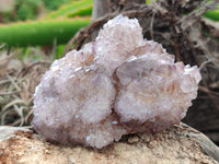 Natural Amethyst Spirit Quartz Clusters x 6 From Boekenhouthoek, South Africa