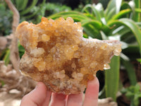 Natural Limonite Quartz Clusters x 4 From Solwezi, Zambia