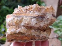 Natural Limonite Quartz Clusters x 4 From Solwezi, Zambia