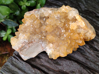 Natural Limonite Quartz Clusters x 4 From Solwezi, Zambia