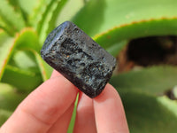 Natural Schorl Black Tourmaline Specimens x 20 From Zimbabwe