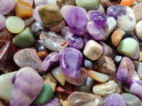 Polished Assortment Of Tumbled Stones x 3 Kg Lot From Southern Africa