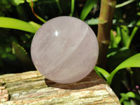 Polished Rose Quartz Spheres x 3 From Ambatondrazaka, Madagascar