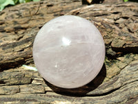 Polished Rose Quartz Spheres x 3 From Ambatondrazaka, Madagascar