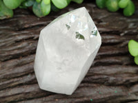 Polished Clear Quartz Crystals x 4 From Madagascar