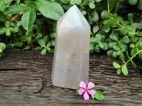 Polished Girasol Pearl Quartz Point x 1 From Ambatondrazaka, Madagascar