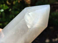 Polished Girasol Pearl Quartz Point x 1 From Ambatondrazaka, Madagascar