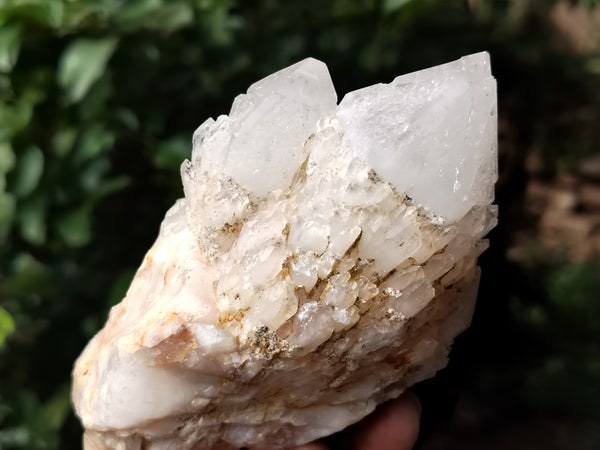 Natural Cascading Candle Quartz Clusters x 3 From Antsirabe, Madagascar