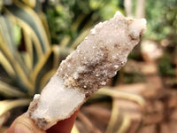 Natural Drusy Quartz Coated Calcite Pseudomorph Specimens x 35 From Lesotho