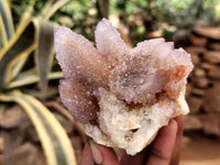 Natural Amethyst Spirit Quartz Clusters x 6 From Boekenhouthoek, South Africa