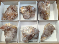 Natural Spirit Quartz Clusters x 6 From Boekenhouthoek, South Africa