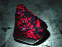 Polished Ruby Corundum In Chrome Verdite Standing Free Forms x 5 From Zimbabwe