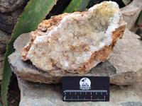 Natural Limonite Quartz Clusters x 2 From Solwezi, Zambia