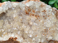 Natural Limonite Quartz Clusters x 2 From Solwezi, Zambia