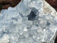 Natural Celestite Geode Specimen x 1 From Sakoany, Madagascar