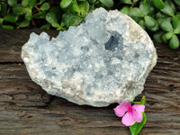 Natural Celestite Geode Specimen x 1 From Sakoany, Madagascar