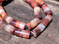 Hand Made Mixed Stone Bead Necklaces x 4 From Southern Africa