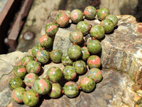 Hand Made Mixed Stone Bead Necklaces x 4 From Southern Africa