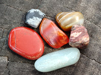 Polished Assortment Of Tumbled Stones - sold per kg - From Southern Africa