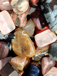 Polished Assortment Of Tumbled Stones - sold per kg - From Southern Africa