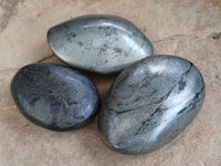 Polished Pharaoh Stone Palm Stones x 12 From Zimbabwe