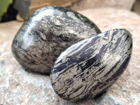 Polished Pharaoh Stone Palm Stones x 12 From Zimbabwe