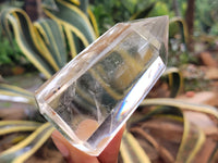 Polished Clear Quartz Crystals x 4 From Madagascar