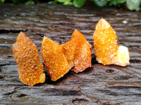 Natural Golden Solar Spirit Quartz Clusters x 35 From Boekenhouthoek, South Africa