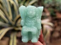 Hand Made Aventurine Gods x 7 From China