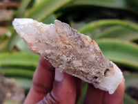 Natural Drusy Quartz Coated Calcite Pseudomorph Specimens x 20 From Alberts Mountain, Lesotho