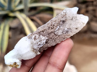 Natural Drusy Quartz Coated Calcite Pseudomorph Specimens x 20 From Alberts Mountain, Lesotho