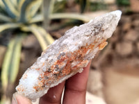 Natural Drusy Quartz Coated Calcite Pseudomorph Specimens x 20 From Alberts Mountain, Lesotho