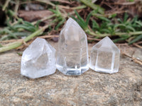 Polished Clear Quartz Crystals x 70 From Madagascar