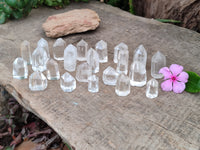 Polished Clear Quartz Crystals x 70 From Madagascar