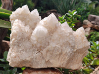 Natural Cascading Candle Quartz Cluster x 1 From Antsirabe, Madagascar