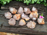 Natural Ametrine Spirit Quartz Crystals x 12 From Boekenhouthoek, South Africa