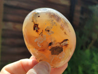 Polished Dendritic Agate Standing Free Forms x 6 From Madagascar