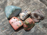 Polished Assortment Of Tumbled Stones x 3 Kg Lot From Southern Africa