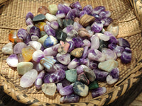 Polished Assortment Of Tumbled Stones x 3 Kg Lot From Southern Africa